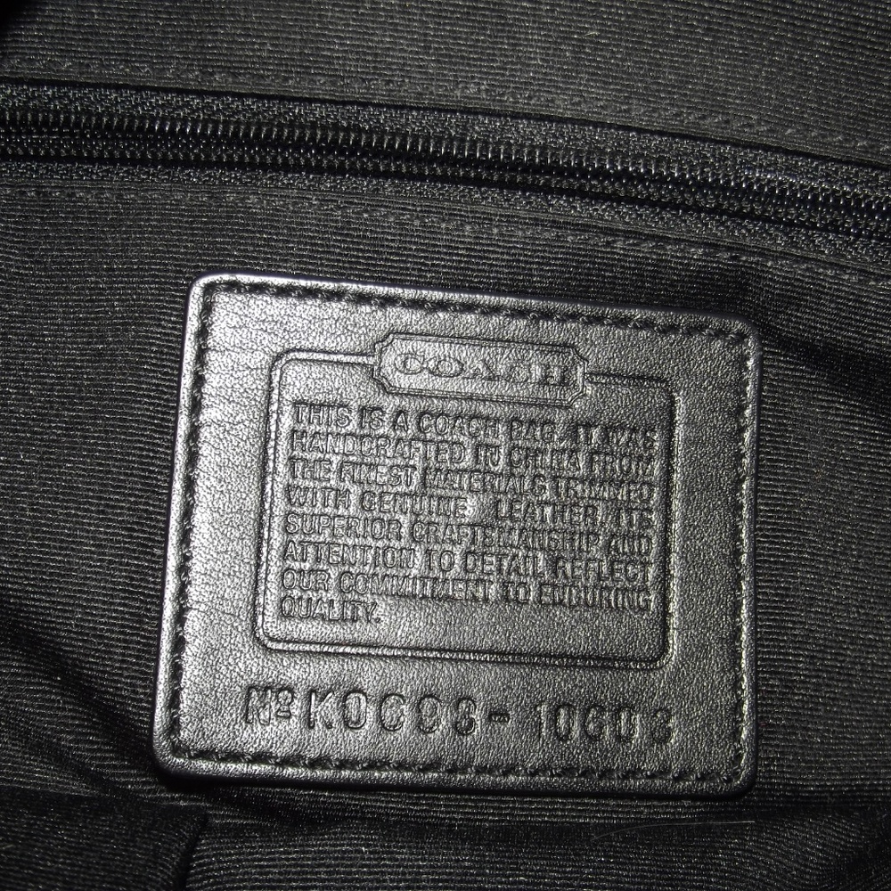 Coach Purse Signature Line - Picture 8 of 8